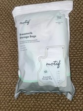 Motif Medical Breast Milk Storage Bags 8oz Single Use Bags 100 count BPA-Free
