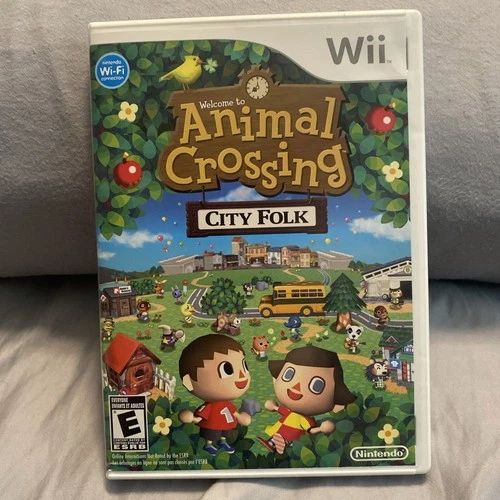 New ListingAnimal Crossing City Folk (Nintendo Wii) CIB Complete  & Tested