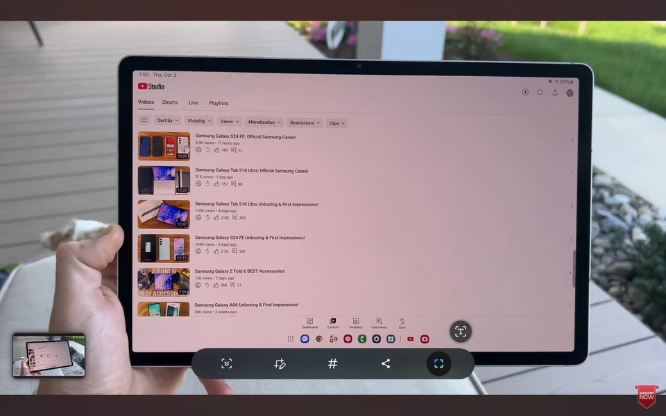 Samsung Galaxy Tab S8 Ultra 14.6" 512GB + 12GB WiFi - Black - Image 2 of 4