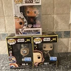 Lot Of 3 Star Wars Heroes Funko Pops - BB8, Rey, And AHSOKA TANO