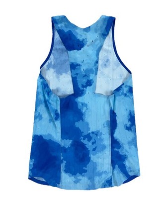 Nike Pro Elite Team Running Mens Size S Singlet Tank Blue Made USA