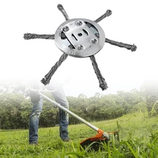 6"Inch Steel Wire Grass Trimmer Head Brush Cutter Weed Eater Trimmer Head US