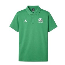 Jordan Dri Fit Polo Shirt XL Green Football Casual Short Sleeve Top