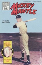 Mickey Mantle 1U Unbagged Variant FN 1991 Stock Image