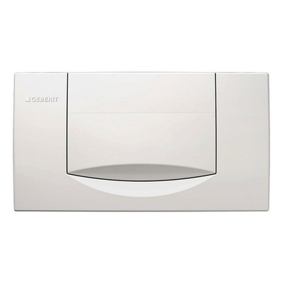 Geberit Betätigungsplatte Drückerplatte 200F für Spül-Stopp weiß 115222111