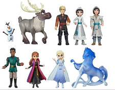 FROZEN ACTION FIGURE SET-9 PIECES-PVC-NEXT DAY FREE SHIPPING