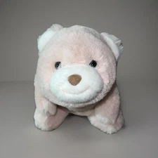 GUND Snuffles Pink Rose Bear Plush Stuffed Animal Soft 10” Toy Lovey 6050370