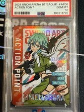 2024 UNION ARENA Action Point Card Chinon PSA10