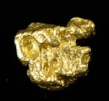 Natural Gold Nugget Australian .32 Gram Genuine 5773.58 per troy oz