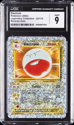 Electrode graded CGC 9 for sale on eBay