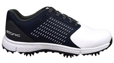 New Etonic Golf Stabilite 3.0 Shoes Whitenavygray Size 7.5 Medium New Etonic Golf Stabilite 3.0 Shoes Whitenavygray Size 7.5 Medium