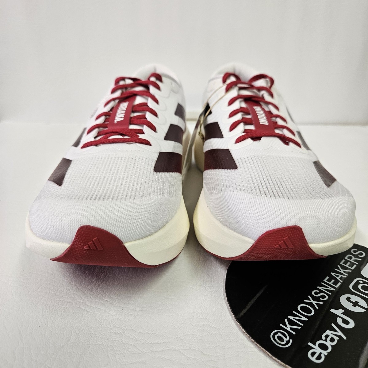 ADIDAS NCAA x Adizero EVO SL Indiana Hoosiers White JQ4576 Men's