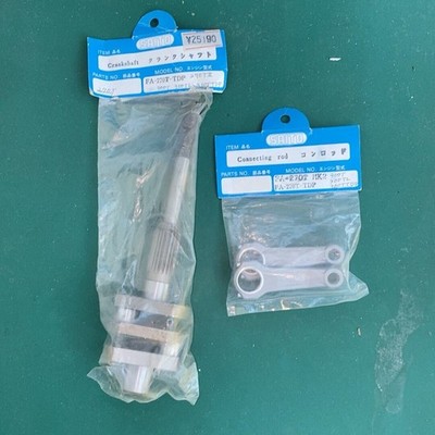 Genuine Saito FA-300T FA-270T 4 Stroke Engine Crankshaft Connecting Rod Kit NIB