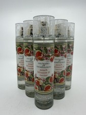 bath and body works 5 Pc PEACH BLOSSOM AND NECTAR Fragrance Mist 8 Oz New 