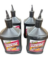 4 (32oz each) Blaster Heavy-Duty Hydraulic Jack Oil Non-Corrosive ISO 22/SAE 5W