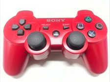 Sony PS3 Sixaxis DualShock 3 Wireless Controller Red OEM Tested