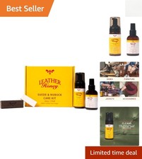 Suede Nubuck Care Package: Cleaner, Brush Water-Resistant Protector