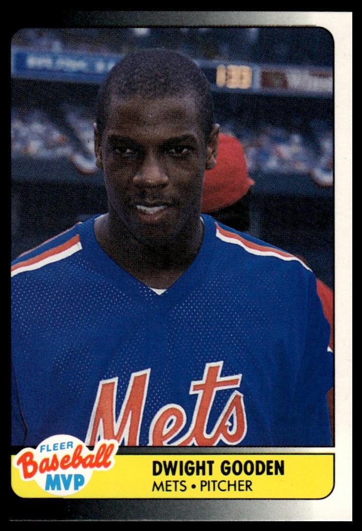 1990 Fleer Baseball MVPs #12 Dwight Gooden