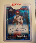 2024 Topps Chrome Sapphire Edition Jayden Daniels Rookie Auto RC #RA-JDA SEALED