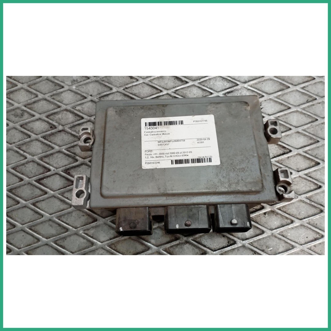 Centralina Iniezione Continental S180047002F Ford Fiesta VI 1543041 2008 2012