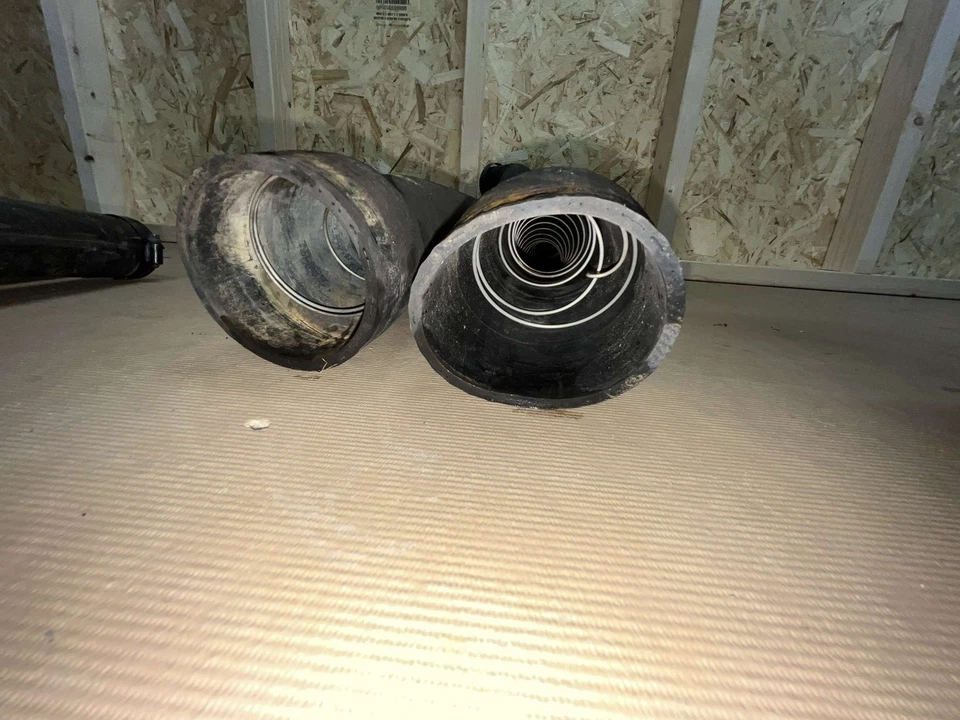 Tubos de entrada de aire Ford 87-96 tubos F150 F250 F350 Bronco 5,0 L 5,8 L conducto pieza OEM Foto 4 de 4