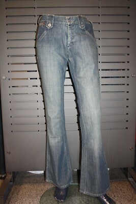 Freeman T. Porter Jeans Loulou Women New Dark Stone Snap Closure