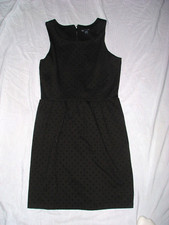 Women's (S) GAP Black Polka Dot Dress