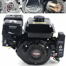 7.5HP Gas Engine 4 Stroke Go Kart Log Splitter Mini Bike Motor 212CC 3600RPM New