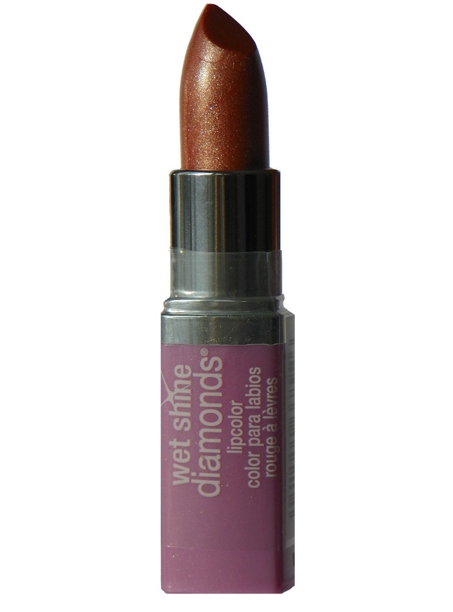 Rouge à Lèvres Gemey Maybelline Watershine Diamonds - 410 Glowing Glimmer - Neuf 3.5g