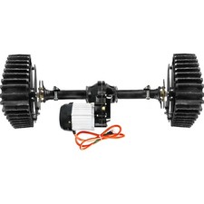 UTV Go Kart 34''Rear Axle Kit 72V 1500W Differential Motor Snow Sand Wheel Track