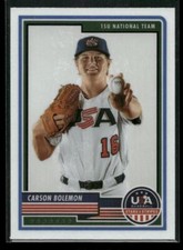 2023 Panini USA Baseball Stars & Stripes #22 Carson Bolemon