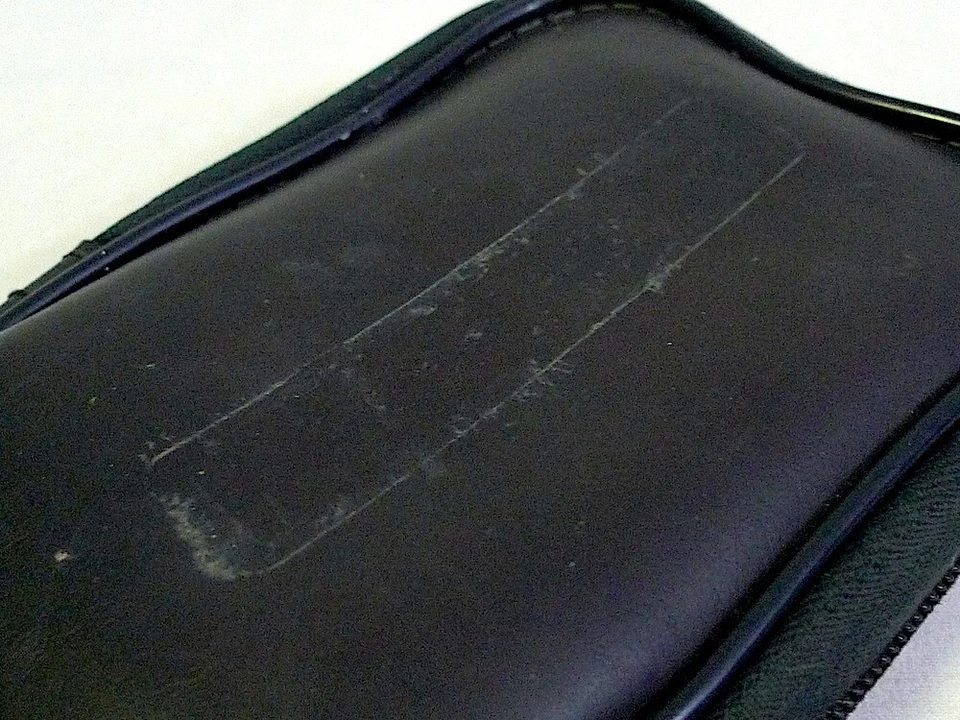 Vintage Unbranded Dark Brown Faux Leather Small Camera Pouch Bag - Image 3 of 4