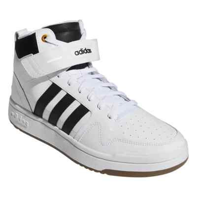 New Adidas Originals Postmove Mid White Black Basketball Sneaker Men s Size 13