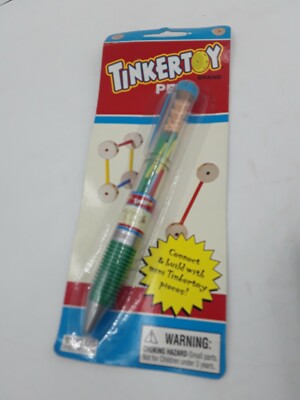Tinkertoy Brand pen by Stylus Connect and Build 2001 Hasbro NEW