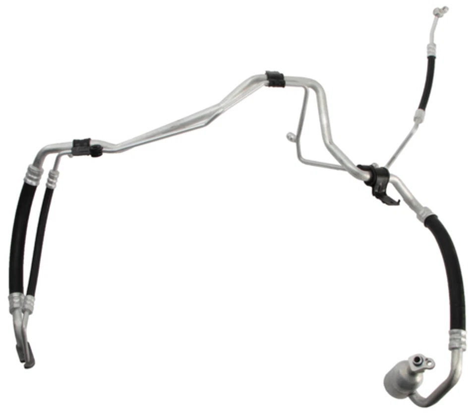 Conjunto de manguera de línea líquida y succión de aire acondicionado 4 estaciones para Kia Sportage 2011 Foto 2 de 4