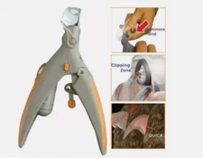Pet Nail Pet Care Clippers Trimmer with LED Light 5X Magnification for Cats Dogs