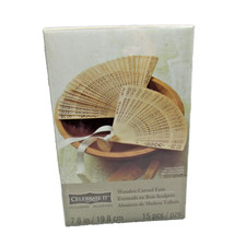 Celebrate It WOODEN HAND FANS Wedding Bridal Baby Shower Party Favors 15 Pieces