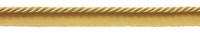 "Light Gold 3/16\" Dekorative Einfasskordel 24 Karat Gold [Pro Yard]"