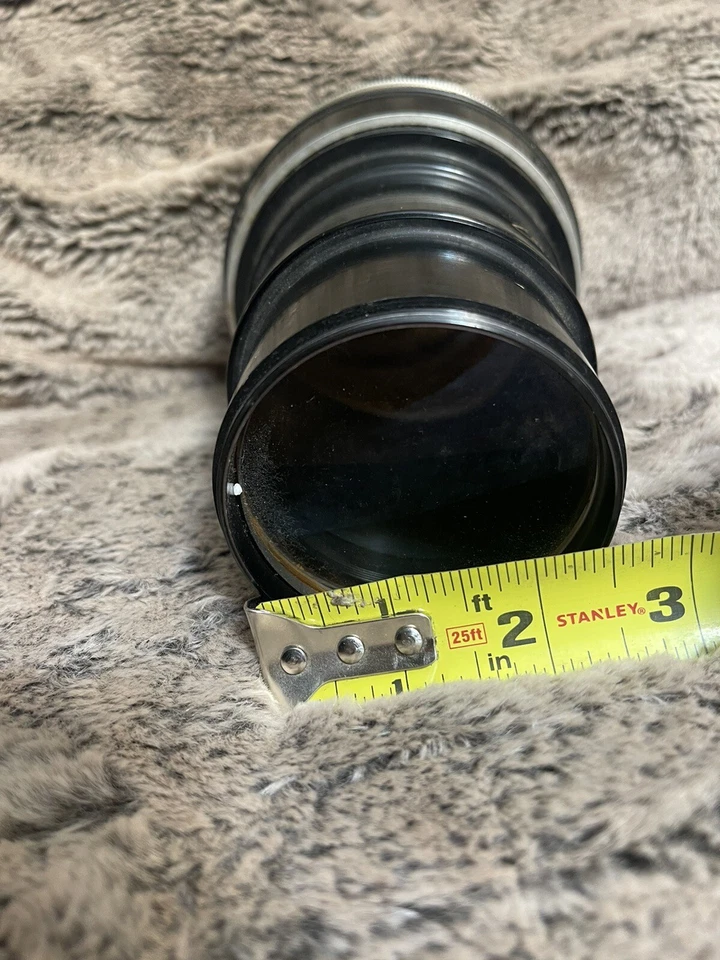 Lente PROYECTOR CINEMASCOPE vintage, RARA Foto 4 de 4