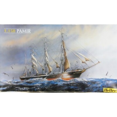 Maquette Bateau Heller – Pamir 1/150 – Plastique – Occasion – Pièces Dégrappées