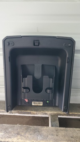 2004-2014 Ford F-150 F150 Center Console Lid Top Armrest Arm Rest BLACK Leather - Foto 7 di 8
