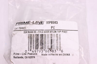 (2-Pk) Prime-Line Top Pivot with Spring-Loaded Metal Pin MP6583 7/16''