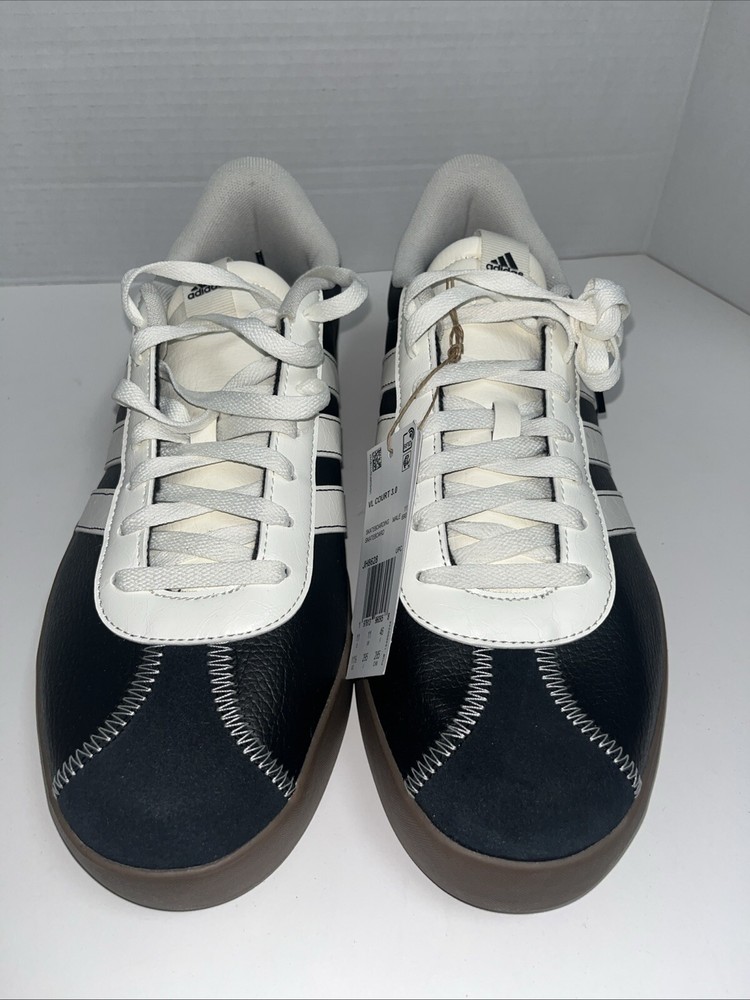 Size 11.5 - adidas VL Court 3.0 Black White