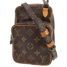 Louis Vuitton LV Mini Amazon Used Shoulder Bag Monogram Leather M45238 #BO974 A