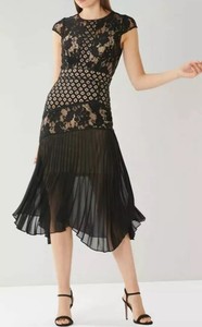 coast black wendy lace dress