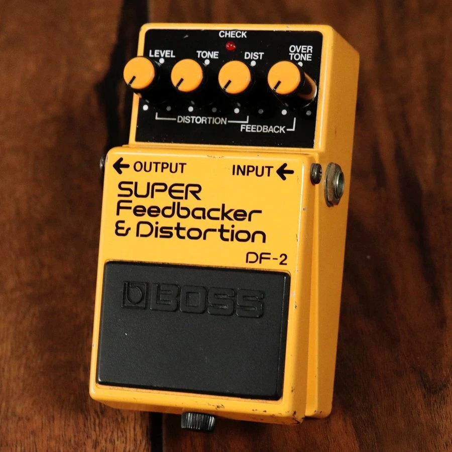 Boss DF-2 Super Feedbacker & Distortion Guitar Effect Pedal Made 