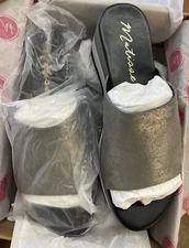 Matisse Femme Platform Sandal Pewter SUEDE  Size:8 M