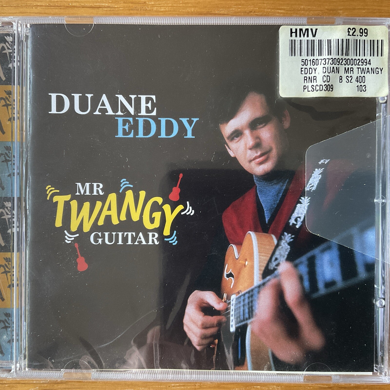 Duane Eddy CD Mr Twangy Guitar New & Sealed Castle Music PLS CD 309