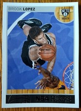 BROOK LOPEZ, PANINI NBA HOOPS #31, NETS