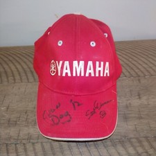 Vintage Red Yamaha Baseball Cap Hat Adjustable